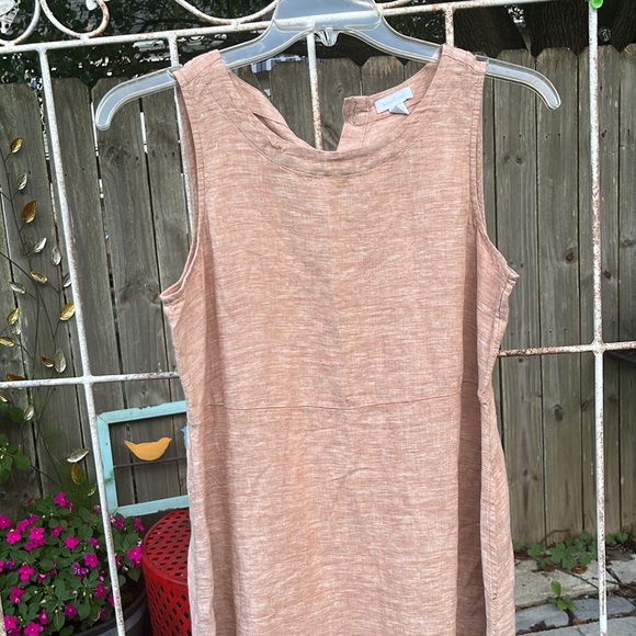 Purejill linen dress NWOT, size small petite, maxi dress - Picture 4 of 5